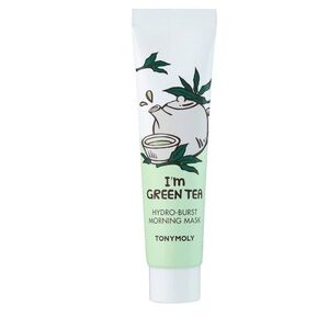 NWT TONYMOLY I'm Green Tea Hydro-Burst Morning Mask (1 oz Travel Size)